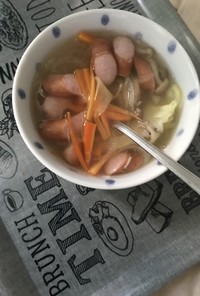 便秘の人向け　よくある家庭の野菜スープ