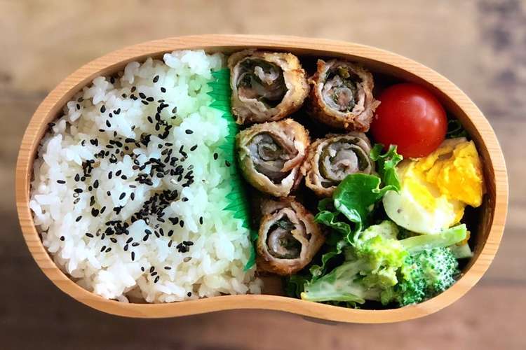 毎日お弁当 くるくるとんかつ弁当 レシピ 作り方 By ふらふらっと05 クックパッド