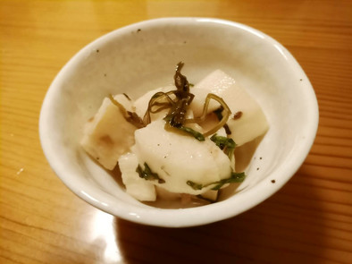 長芋の漬物　梅風味の写真