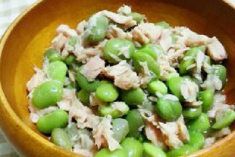 簡単１分混ぜるだけ ツナと枝豆のサラダ レシピ 作り方 By Ririco クックパッド 簡単おいしいみんなのレシピが356万品