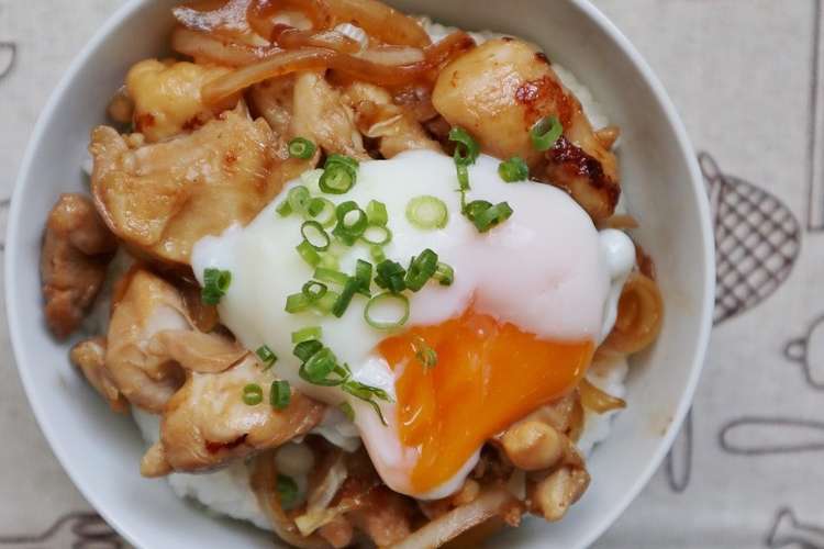 簡単 ランチにぴったり 焼きとり丼 レシピ 作り方 By すいーつだんし クックパッド 簡単おいしいみんなのレシピが359万品