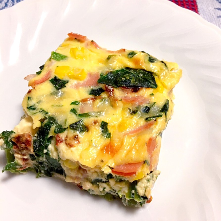 フィレンツェ風キッシュのレシピ