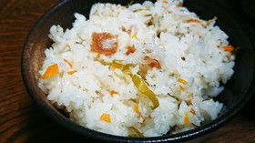 梅香で爽やか✨梅しらす五目炊き込みご飯