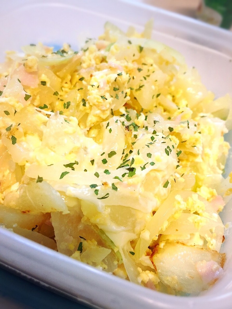 黄金色のジャガイモと玉ねぎのレシピ