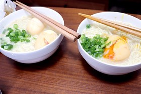 半熟味付卵〜とんこつラーメンに乗せて〜