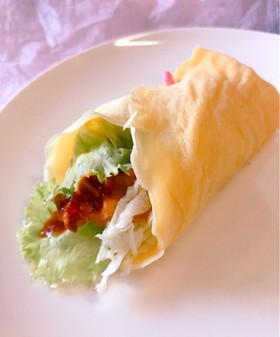 ホットケーキミックスでトルティーヤ風