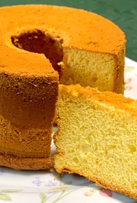 新食感♪米粉のオレンジシフォンケーキ
