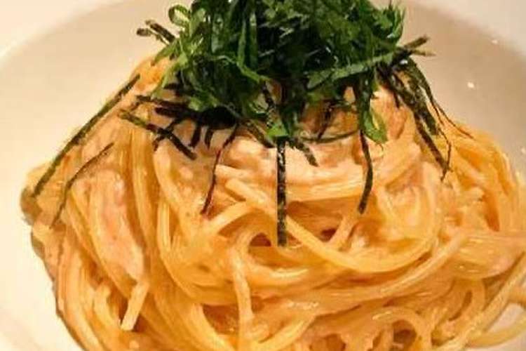 たらこ イカ 大葉のクリームパスタ レシピ 作り方 By みしれり クックパッド 簡単おいしいみんなのレシピが375万品