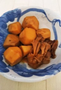 里芋と舞茸の煮物