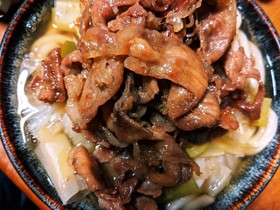 肉にくうどん
