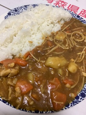 【10作目】きのこ大量!具沢山カレー!!