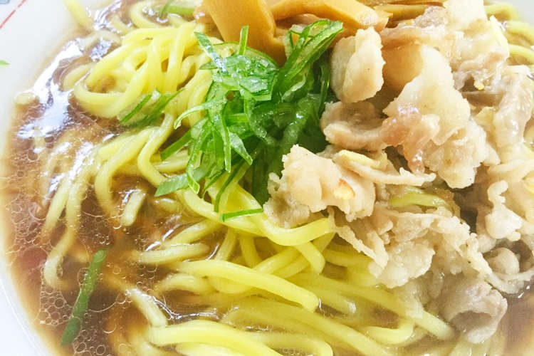 生姜の風味が食欲そそる生醤油ラーメン レシピ 作り方 By ハッピーな料理番 クックパッド