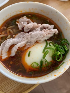 簡単!ピリ辛しょう油つけ麺のつけ汁