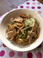 野菜たっぷり!ソース焼きそばの写真