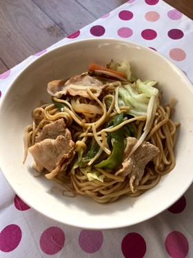 野菜たっぷり!ソース焼きそば