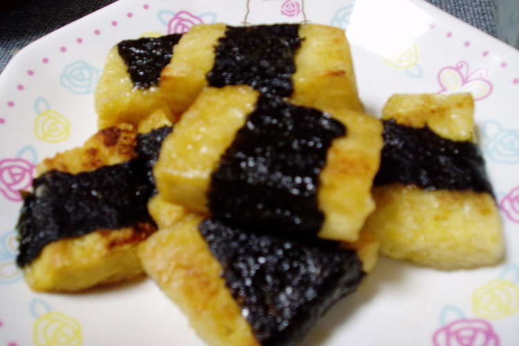 ダイエットシリーズ お豆腐の海苔巻き焼き レシピ 作り方 By ねぎ大好き33 クックパッド 簡単おいしいみんなのレシピが354万品