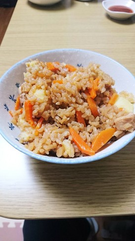 さつまいもの炊き込みご飯