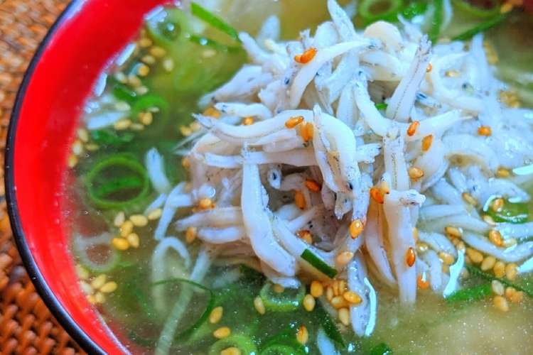 キャベツとしらすの味噌汁 レシピ 作り方 By 春菜食堂y クックパッド 簡単おいしいみんなのレシピが366万品