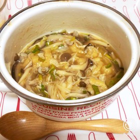 生姜きのこスープ