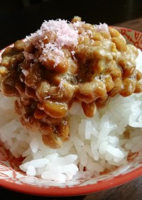 納豆好きさんへ～桜でんぶの旨味と甘味