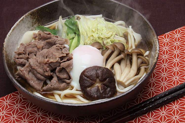 玉子とからめて すき焼き風うどん レシピ 作り方 By 味とこころ クックパッド 簡単おいしいみんなのレシピが357万品