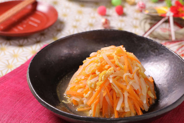食べやすい 大根とにんじんの炒めなます レシピ 作り方 By Dグルメ クックパッド