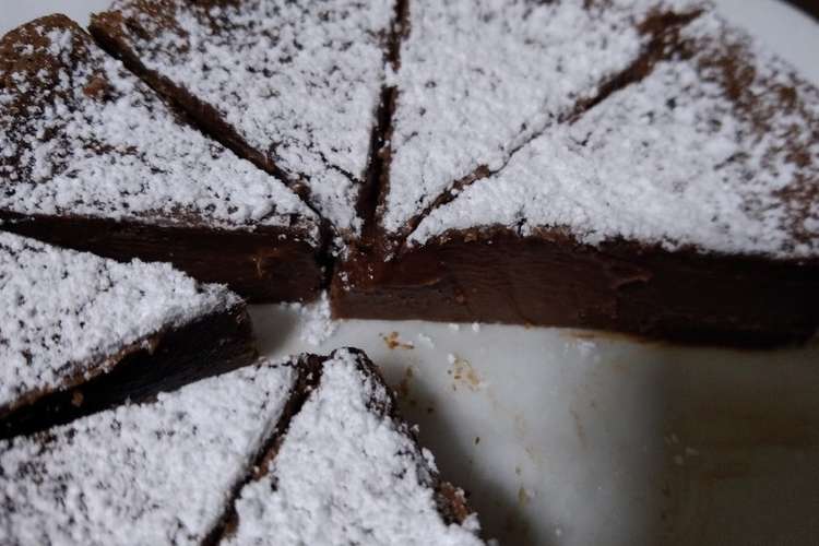 簡単すぎる 混ぜるだけチョコケーキ レシピ 作り方 By あだ名はおかめ クックパッド 簡単おいしいみんなのレシピが355万品