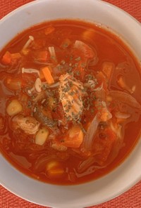 低カロリートマトスープ