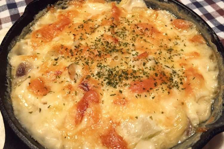 簡単 スキレットでえびグラタン レシピ 作り方 By Y山3 クックパッド 簡単おいしいみんなのレシピが352万品