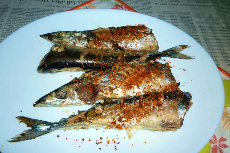 ようやく 新物汐秋刀魚の塩焼き レシピ 作り方 By Aranjuez5 クックパッド 簡単おいしいみんなのレシピが360万品