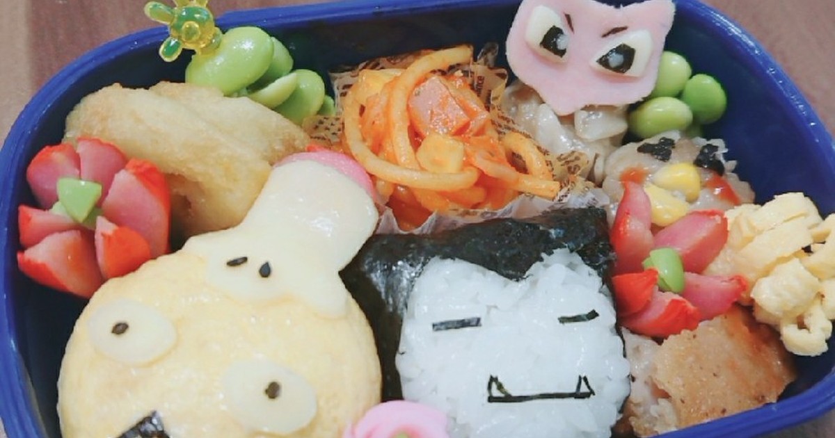 ポケモン弁当 コダック カビゴン ミュウ レシピ 作り方 By Yuu クックパッド