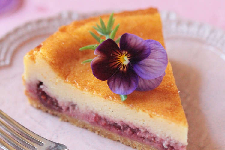 ベイクド ラズベリーのチーズケーキ レシピ 作り方 By Minntamama クックパッド 簡単おいしいみんなのレシピが350万品