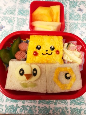 年少さんのポケモン弁当★遠足