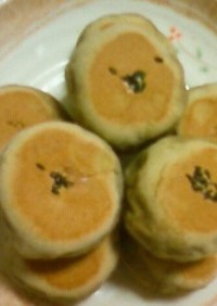 抹茶入り焼き芋饅頭♡ 茶通のアレンジ