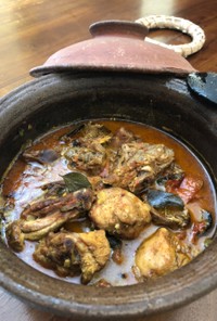 Spicy chicken curry 