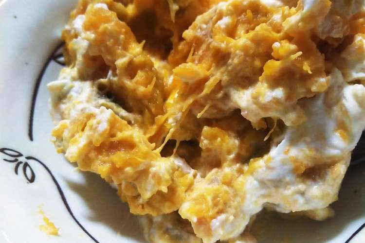 カボチャ ホイップクリームサラダスイーツ レシピ 作り方 By クック 31 クックパッド 簡単おいしいみんなのレシピが361万品