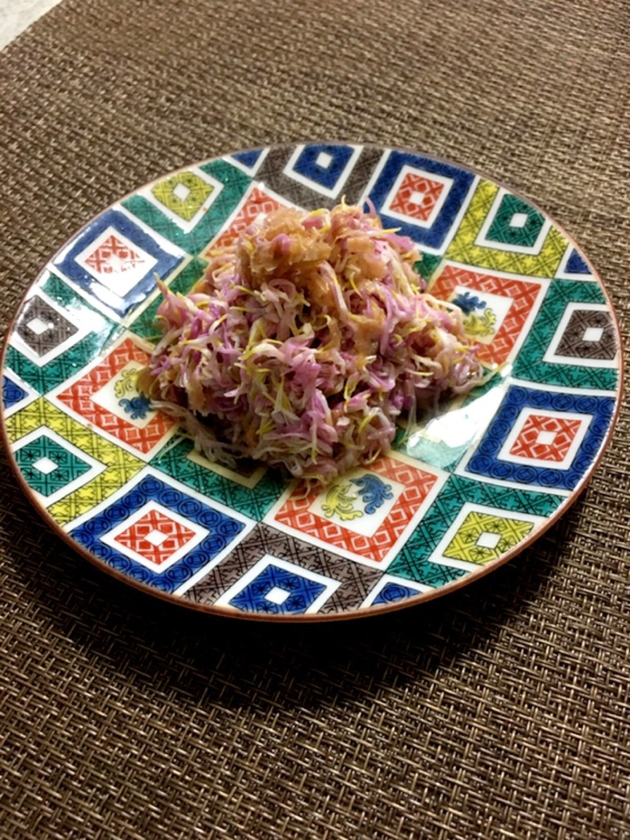 食用菊のおひたしの画像