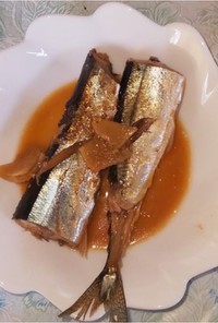 生秋刀魚の味噌煮