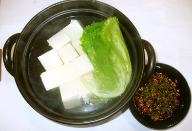 湯豆腐♪簡単湯豆腐のタレ♪中華タレの写真