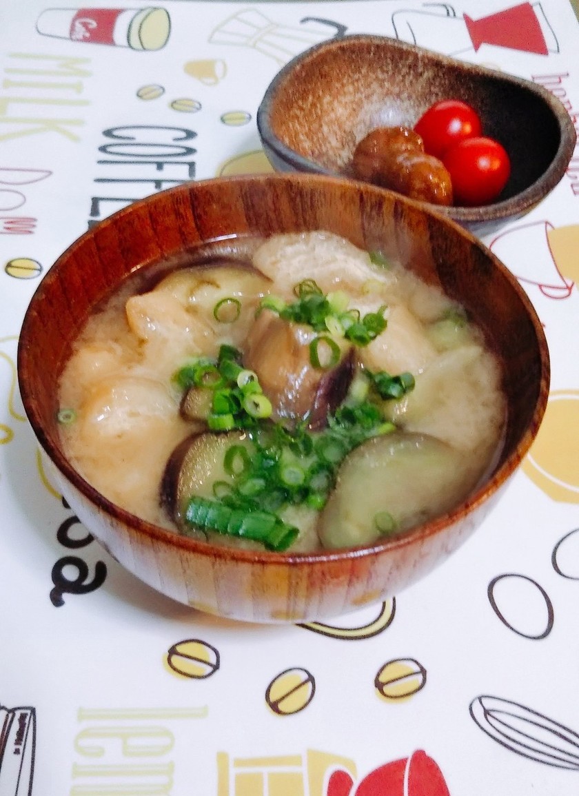 簡単♪茄子の味噌汁 by 2月29日 【クックパッド】 簡単おいしいみんなのレシピが366万品