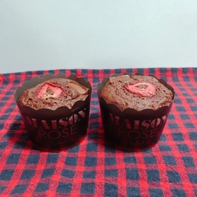いちごチョコマフィン♡クリスマスにも