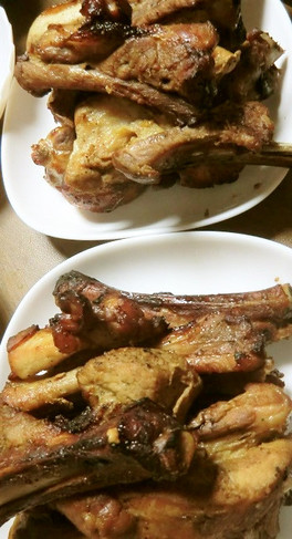 醤油:ジャム=1:1でスペアリブ味付けを