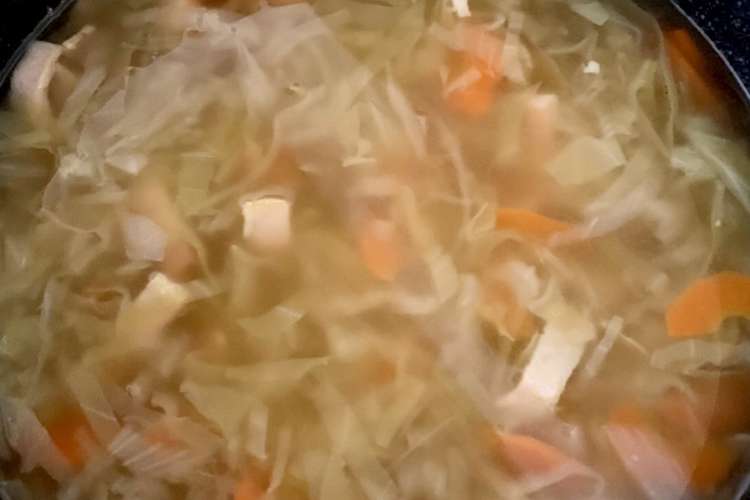 野菜スープ レシピ 作り方 By ﾆｬｵﾏﾙ クックパッド 簡単おいしいみんなのレシピが355万品