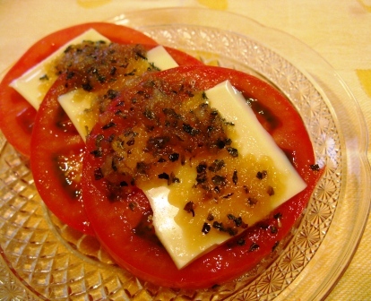 プチイタリアンなトマトサラダの画像