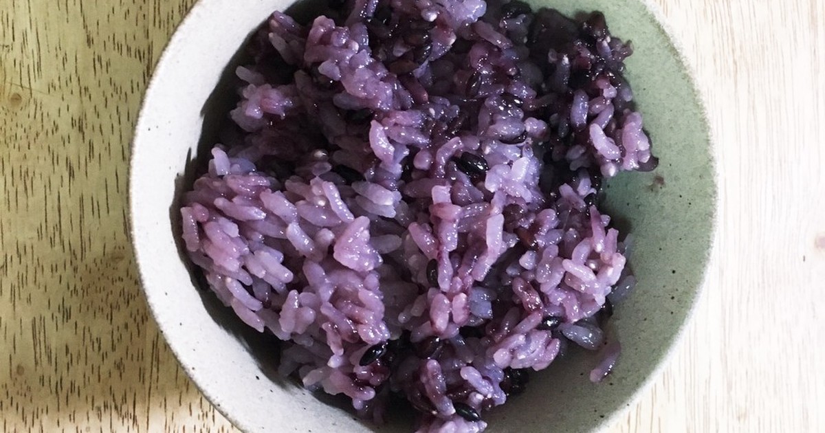 黒米ご飯 レシピ 作り方 By Kumono クックパッド 簡単おいしいみんなのレシピが353万品