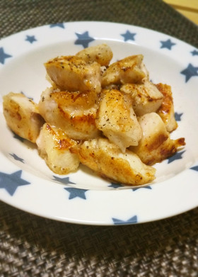 鶏むね肉の塩焼き