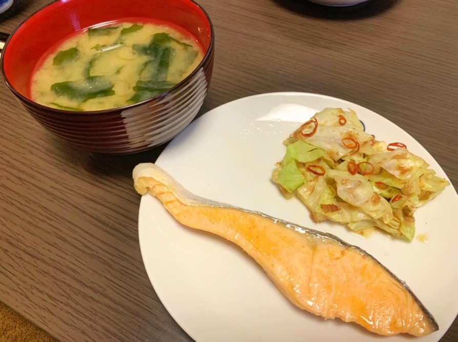 【簡単】日本の定番朝食【時短】の画像