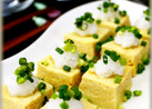 レンジで簡単！豆腐入りふんわりだし卵