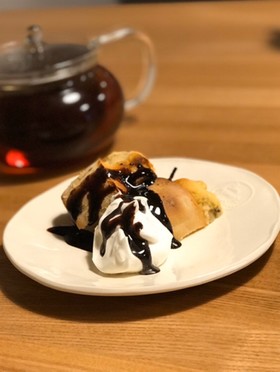 グルテンフリー 米粉のバナナマフィン
