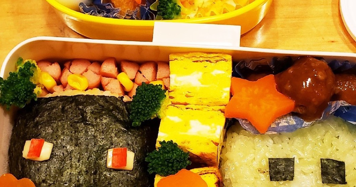 マイクラ弁当 エンダーマン クリーパー レシピ 作り方 By ななあきゆき クックパッド 簡単おいしいみんなのレシピが361万品